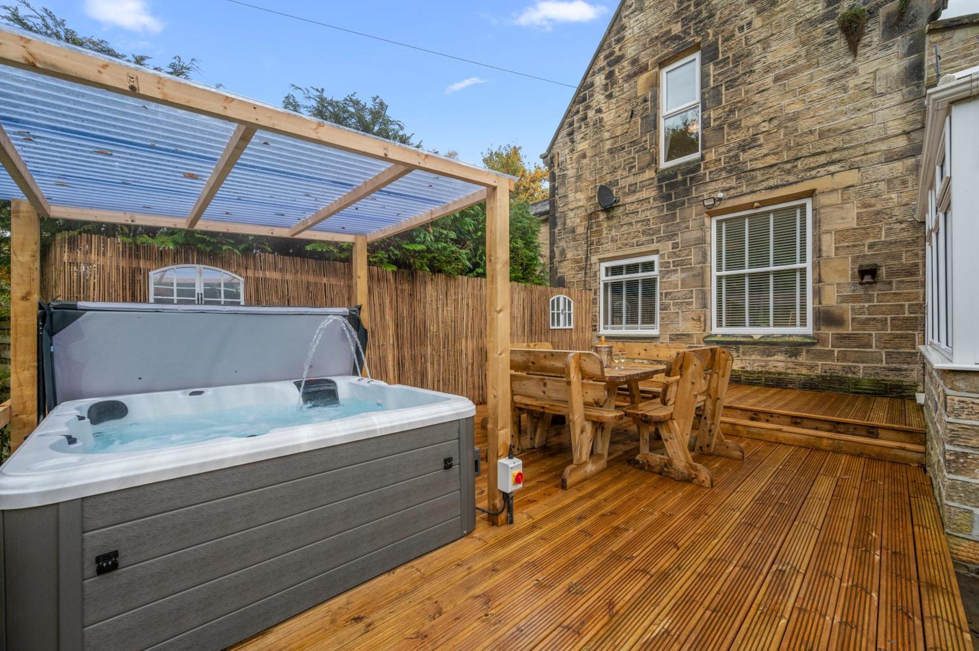 Relax At Little Hawkcliffe Villa Steeton Eksteriør billede